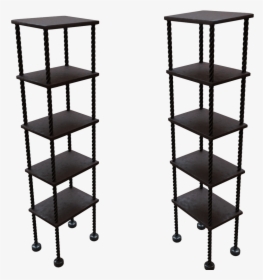 5 Tier Wood Shelves, HD Png Download, Free Download
