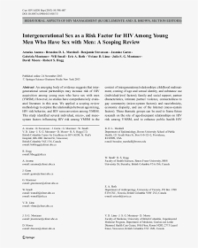 Does Intergenerational Sex Increase The Risk, HD Png Download, Free Download