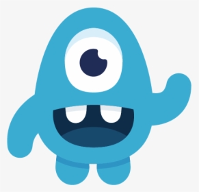 Happy Monster Stickers Messages Sticker-1 - Cartoon, HD Png Download, Free Download