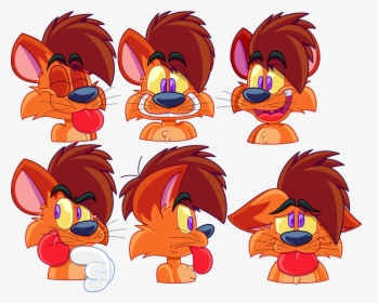 Expressions Of A Derpy Cat - Cartoon, HD Png Download, Free Download