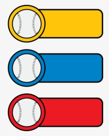 Pelota De Beisbol Etiquetas Clipart , Png Download - Baseball Labels, Transparent Png, Free Download
