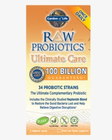 Raw Probiotics Ultimate Care Cooler - Garden Of Life Raw Probiotics, HD Png Download, Free Download