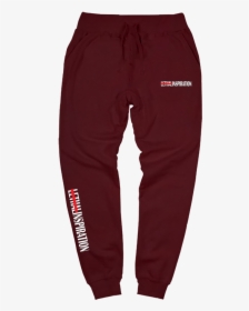 Burgandystrikeout Jogger1 Square - Pajamas, HD Png Download, Free Download