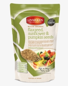 Milled Organic Flaxseed Sunflower Pumpkin Seeds 600×938simon, HD Png Download, Free Download