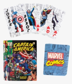 Marvel Comic Book Playing Cards, HD Png Download, Free Download
