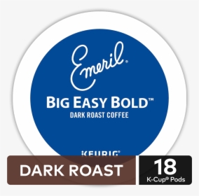 Emeril"s Big Easy Bold Coffee, Keurig K-cup Pods, Dark - Circle, HD Png Download, Free Download
