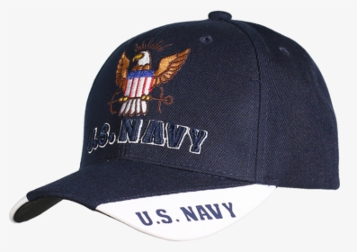 08562 - U - S - Navy Emblem Caps - 3-way Style - Navy - Baseball Cap, HD Png Download, Free Download
