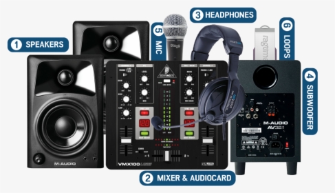 Home Studio Con Laptop, HD Png Download, Free Download
