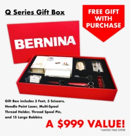 Bernina Q20"  Class= - Box, HD Png Download, Free Download