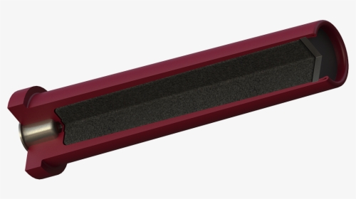 A Cutaway Of The New Federal Firestick - Sharpening Stone, HD Png Download, Free Download