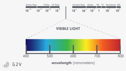 Visible Light Spectrum Wavelengths - Solar Spectrum Lights, HD Png Download, Free Download