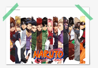 Naruto Group Poster - Naruto, HD Png Download, Free Download