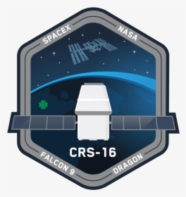 Spacex Crs 16 Patch, HD Png Download, Free Download