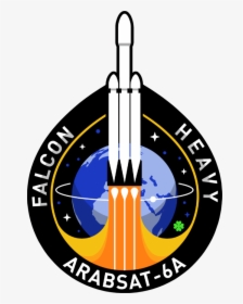 Falcon Heavy Mission Patch, HD Png Download, Free Download
