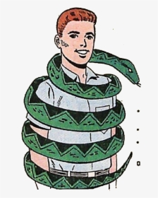 Vintage Comic Snake, HD Png Download, Free Download