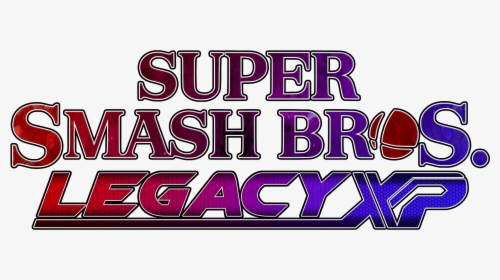 Super Smash Bros Project M Logo Png - Super Smash Bros Legacy Xp Logo, Transparent Png, Free Download
