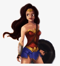 Dc Comics Wonderwoman Superhero Powerful Walli Art - Wonder Woman, HD Png Download, Free Download