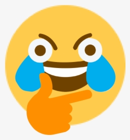 Hmmlmao Discord Emoji - Laughing Emoji With Open Eyes, HD Png Download, Free Download