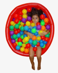 3year Old Girl Ball Pit 01473 - 3 Year Old Png, Transparent Png, Free Download