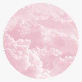 •pink Clouds Sticker• - Circle, HD Png Download, Free Download