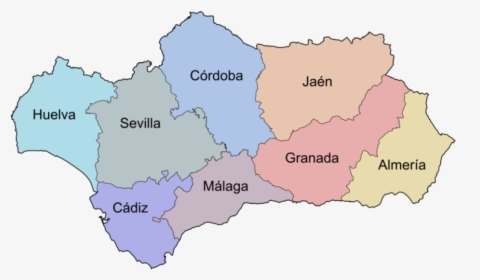 8 Provinces Of Andalucia, HD Png Download, Free Download