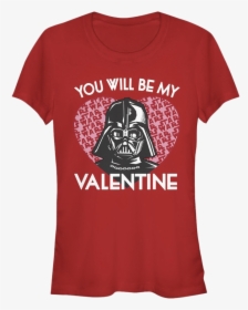 Junior Darth Vader Valentine Star Wars Shirt - T Shirt Valentines Star Wars, HD Png Download, Free Download