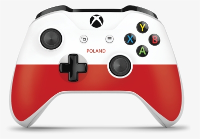 Xbox One Poland Flag Controller Skin - Xbox Controller, HD Png Download, Free Download