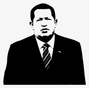 Hugo Chavez Vector Png Image - Hugo Chavez Draw Black And White, Transparent Png, Free Download