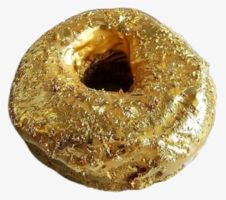 14 Carat Gold Donut , Png Download - 24k Gold Donut, Transparent Png, Free Download