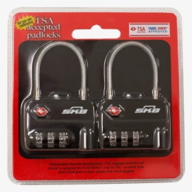 Tsa Cable Combination Padlock - Lucchetto Per Flight Case, HD Png Download, Free Download