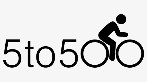 5to500 Logo V2 Transparent - Hybrid Bicycle, HD Png Download, Free Download