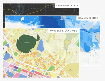Examples Of Data Layers Available In Urbanfootprint - Urban Footprint, HD Png Download, Free Download