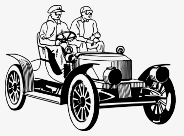 Vintage Car Steam Car Steam Engine Motor Vehicle Clipart - Steam Car Clipart, HD Png Download, Free Download