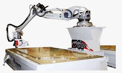 Optimus Robotic Sawjet For Stone And Granite Cutting - Robotic Arm Saw, HD Png Download, Free Download