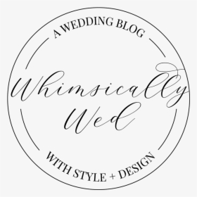 Whimsically Wed Stamp - Featured On Whimsically Wed, HD Png Download, Free Download