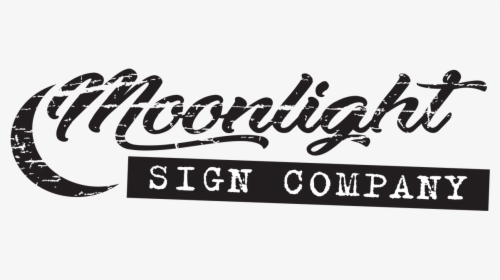 Moonlight Sign Company Logo - Calligraphy, HD Png Download, Free Download