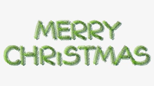 #ftestickers #text #typography #wordart #merrychristmas - Pine Merry Christmas Png, Transparent Png, Free Download