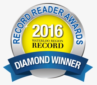 Record Reader Awards Diamond Winner Badge - Waterloo Region Record, HD Png Download, Free Download