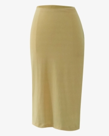 Yellow Pencil Skirt By British Steele - Pencil Skirt, HD Png Download, Free Download