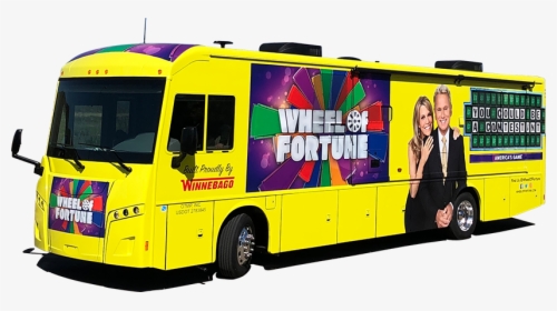 Wheel Mobile - Wheel Of Fortune Wheelmobile 2019, HD Png Download, Free Download