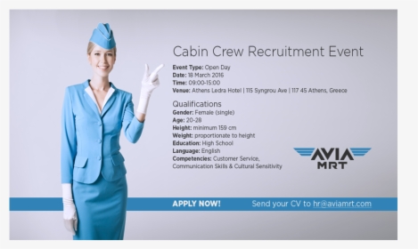 Aviamrt Cabincrew Recruitment Event2 - Medical Assistant, HD Png Download, Free Download