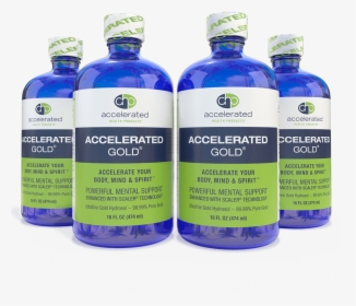 4 Pack Bundle Of Accelerated Silver Ultrafine Scaler® - Plastic Bottle, HD Png Download, Free Download