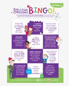 End Of Term Bingo - Christmas Staff Room, HD Png Download, Free Download