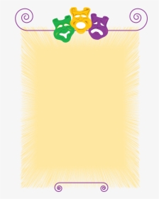 Mardi Gras Stationary - Illustration, HD Png Download, Free Download