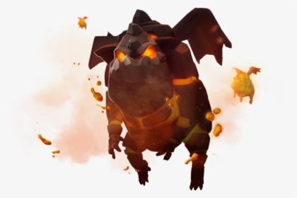 The Lava Hound Is A Slow-moving Flying Tank - Clash Royale Lava Hound Png, Transparent Png, Free Download
