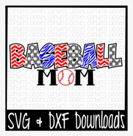 Free Baseball Mom Svg Cut File Crafter File - Graphic Design, HD Png Download, Free Download
