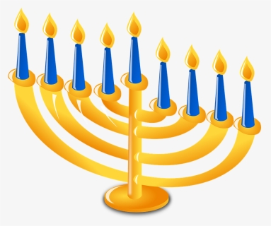 Hanukkah Menorah - Menorah Clip Art, HD Png Download, Free Download