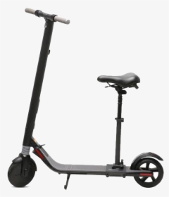 Segway Ninebot Es2 Electric Scooter With Seat - Segway Ninebot With Seat, HD Png Download, Free Download