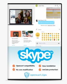 Skype Logo Transparent Hd, HD Png Download, Free Download