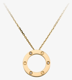 Cartier Love Necklace White Gold Diamonds, HD Png Download, Free Download
